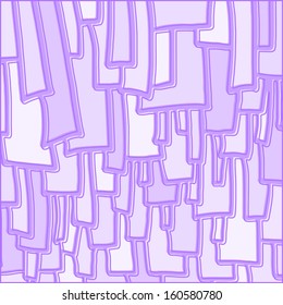 Purple pieces