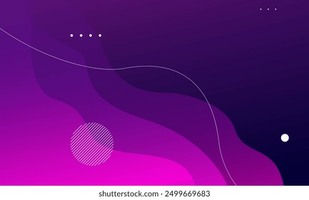 Purple and pink abstract background design. Vector illustration