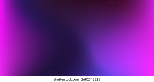 Purple Pink Abstract Gradient Background With Neon Glow For Tech And Creative Projects