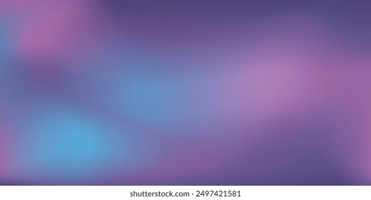 Purple, pink, blue gradient. Blurred abstract background. Simple soft backdrop. Gradient blend.