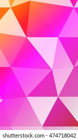 purple, pink, blue, multicolor polygonal geometric banner with rumpled triangular low poly origami style background. vector illustration. for your idea business, wallpaper, web-design.