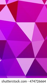 purple, pink, blue, multicolor polygonal geometric banner with rumpled triangular low poly origami style background. vector illustration. for your idea business, wallpaper, web-design.
