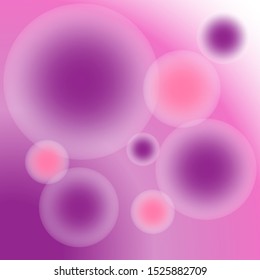 Purple & Pink Circular Gradient Background Vector