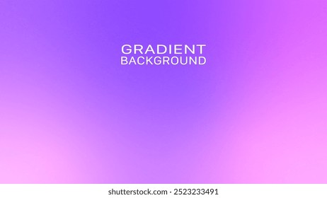 Purple and Pink Color Gradient Background. Green Blue yellow and Pink Color Blended. Grainy Noise Texture. Design for Template, Social Media, Trendy, Vintage, Brochure, Banner