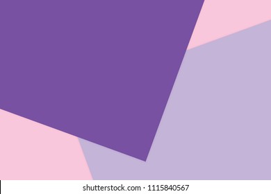 purple pink colorful soft paper pastel background, minimal flat lay style for fashionable cosmetics pastel color top view banner, wallpaper geometric flat lay style abstract overlays backdrop (vector)