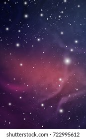 Purple and pink cosmic background