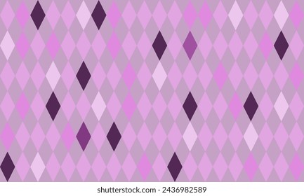 purple pink diamond checkerboard repeat pattern, replete image, design for fabric printing