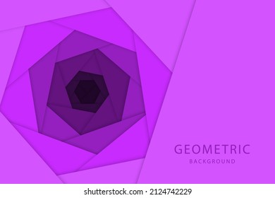 Abstrakter geometrischer Hintergrund. Vektorgrafik. 
