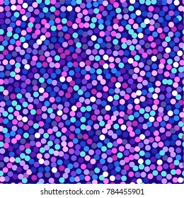 Purple, pink glitter vector background. Violet seamless pattern for vedding invitation, sale banner. Sparkling sapphire backdrop for gift, vip and birthday card.