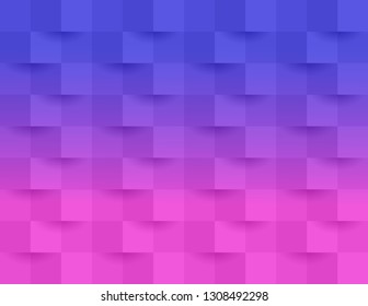Purple and pink gradiant abstract texture. 3D Vector background.