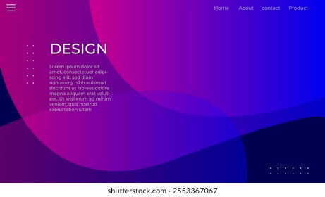 purple and pink gradient abstract background for landing page design, wallpaper, etc.