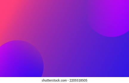 Purple and pink gradient background with circles, metaverse style.