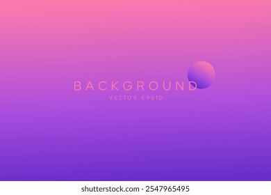 Purple pink gradient background vector design