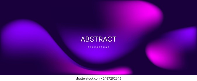 degradado púrpura y rosa fondo abstracto borroso. diseño fluido oscuro