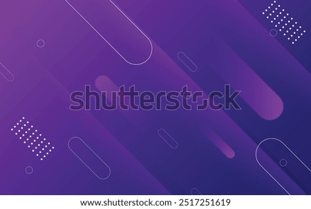 Purple and pink minimal geometric background. Dynamic shapes glowing diagonal round lines. geometric lines pattern. Vector illustration