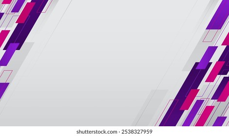 Purple and Pink motion background with copy space area. Suitable for presentations, banners, posters, etc