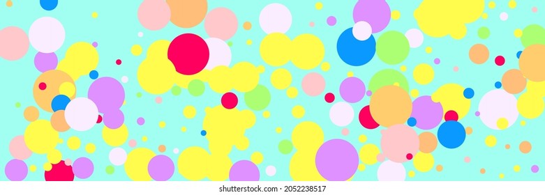 Purple Pink Red Bordo Kids Wallpaper. Violet Circles Yellow Vibrant Bright Multicolor Composition. Green Children White Blue Rainbow Indigo Design Pic. Dark Color Beige Pastel Play Pattern.