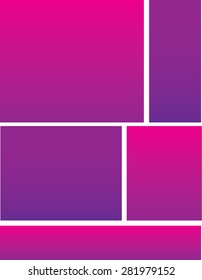 Purple Pink Squares
