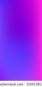 Purple, Pink, Turquoise, Blue Gradient Shiny Vector Background. Vertical Slim Screen Size Funky Gradient. Iridescent Gradient Overlay Vibrant Defocused Cover.  Fluid Neon Bright Trendy Wallpaper.