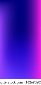 Purple, Pink, Turquoise, Blue Gradient Shiny Vector Background. Liquid Neon Bright Trendy Wallpaper. Vertical Slim Screen Size Funky Gradient. Pearlescent Gradient Overlay Vibrant Defocused Cover. 
