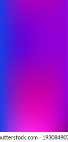 Púrpura, Rosa, Turquesa, Fondo Vector Brillante De Gradiente Azul. Cubierta Desenfocada Vibrante Del Gradiente Irlandés.  Gradiente Funky de tamaño vertical delgado de pantalla. Fluid Neon Brilló El Papel De Moda De Moda.