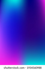 Purple  Pink  Turquoise  Blue Gradient Shiny Vector Background  Iridescent Gradient Overlay Vibrant Unfocused Cover   Liquid Neon Bright Trendy Wallpaper  Vertical A4 Letter Funky Gradient Overlay 