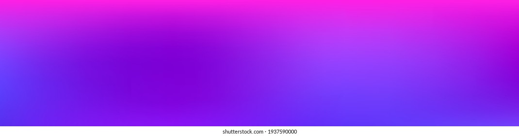 Purple  Pink  Turquoise  Blue Gradient Shiny Vector Background  Wide Horizontal Long Gradient Banner  Iridescent Gradient Overlay Vibrant Unfocused Cover   Liquid Neon Bright Trendy Wallpaper 