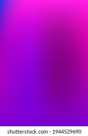 Purple, Pink, Turquoise, Blue Gradient Shiny Vector Background. Fluid Neon Bright Trendy Wallpaper. Vertical A4 Letter Funky Gradient Overlay. Pearlescent Gradient Overlay Vibrant Unfocused Cover. 