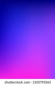 Purple, Pink, Turquoise, Blue Gradient Shiny Vector Background. Iridescent Gradient Overlay Vibrant Unfocused Cover.  Vertical A4 Letter Funky Gradient Overlay. Liquid Neon Bright Trendy Wallpaper.
