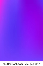 Purple, Pink, Turquoise, Blue Gradient Shiny Vector Background. Vertical A4 Letter Funky Gradient Overlay. Iridescent Gradient Overlay Vibrant Defocused Cover.  Liquid Neon Bright Trendy Wallpaper.
