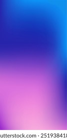 Purple, Pink, Turquoise, Blue Gradient Shiny Vector Background. Dreamy Neon Bright Trendy Wallpaper. Iridescent Gradient Overlay Vibrant Unfocused Cover.  Vertical Slim Screen Size Funky Gradient.