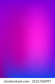 Purple, Pink, Turquoise, Blue Gradient Shiny Vector Background. Liquid Neon Bright Trendy Wallpaper. Pearlescent Gradient Overlay Vibrant Unfocused Cover.  Vertical A4 Letter Funky Gradient Overlay.