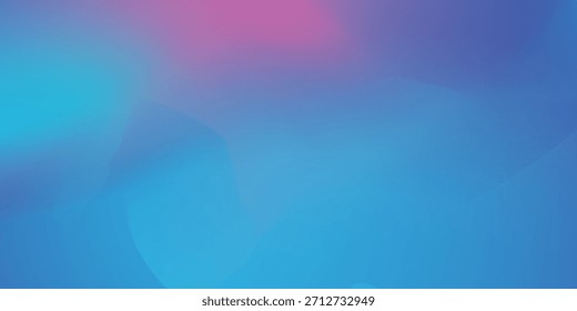 púrpura, rosa, turquesa, azul gradiente brillante fondo de Vector. superposición de gradiente fluorescente vibrante cubierta desenfocada. amplio Anuncio de gradiente largo Horizontal. Fondo de pantalla de moda brillante de neón de ensueño.. eps.10.