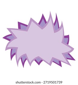 Ícone de vetor de estrela violeta roxa rosa projeto de ilustração.
