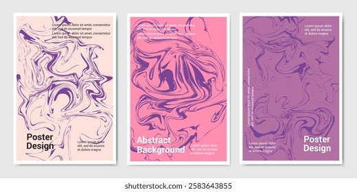purple and pink wave background vector. Creative illustration for poster, web, landing, page, cover, ad, greeting, card, promotion.