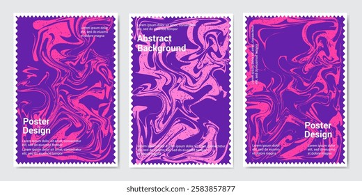 purple and pink wave background vector. Creative illustration for poster, web, landing, page, cover, ad, greeting, card, promotion.