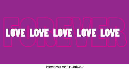 Purple Pink White Text Art Vector Stock Vector (Royalty Free ...