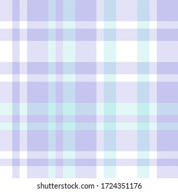 Purple Plaid, checkered, tartan seamless pattern suitable for fashion textiles and graphics