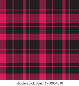 Purple Plaid, checkered, tartan seamless pattern suitable for fashion textiles and graphics