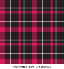 Purple Plaid, checkered, tartan seamless pattern suitable for fashion textiles and graphics