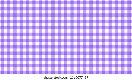 Purple plaid fabric texture as a background