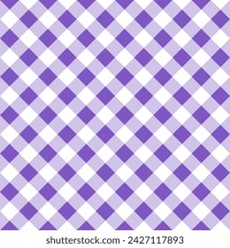 Purple plaid pattern background. plaid pattern background. plaid background. Seamless pattern. for backdrop, decoration, gift wrapping, gingham tablecloth, blanket, tartan.