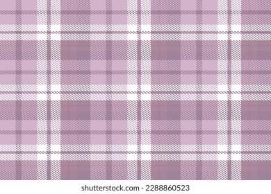 Purple Plaid Pattern Fabric Vector Design Is a Patterned Cloth Consisting of Criss Crossed, Horizontal and Vertical Bands in Multiple Colours. Tartans Are Regarded as a Cultural Scotland.