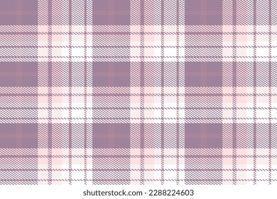 Purple Plaid Pattern Fashion Design Texture Is Made With Alternating Bands of Coloured Pre Dyed Threads Woven as Both Warp and Weft at Right Angles to Each Other.