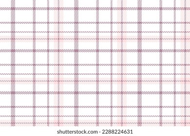 Purple Plaid Pattern Fashion Design Texture Is a Patterned Cloth Consisting of Criss Crossed, Horizontal and Vertical Bands in Multiple Colours. Tartans Are Regarded as a Cultural Scotland.