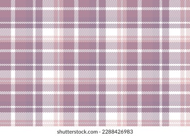 Purple Plaid Pattern Fashion Design Texture the Resulting Blocks of Colour Repeat Vertically and Horizontally in a Distinctive Pattern of Squares and Lines Known as a Sett. Tartan Is Plaid