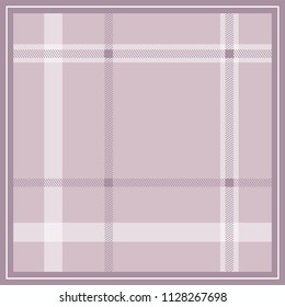 purple plaid scarf pattern