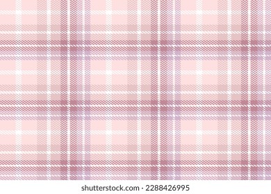 Lila gepolstertes Tartan-Muster Textil wird mit alternierenden Bändern von gefärbten, vorgefärbten Threads hergestellt, die sowohl als Warp als auch als Schweiß an den rechten Winkel zueinander schwenken.