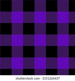 Purple plaid tartan seamless pattern background