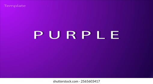 Purple plain color gradient background.